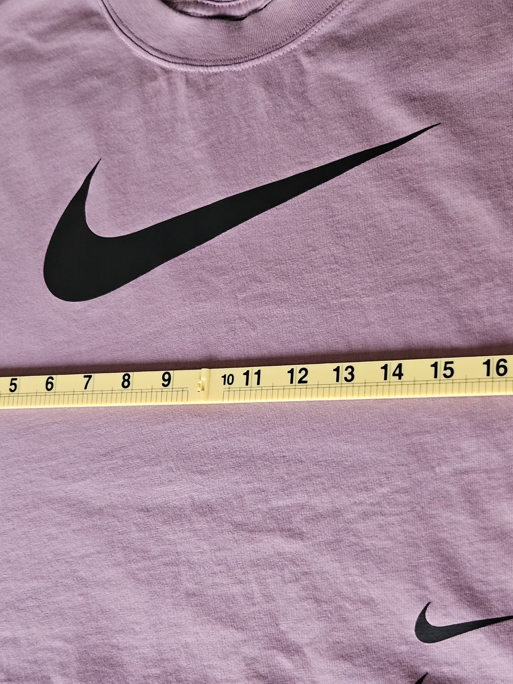Nike Women’s Triple Swoosh Crop Tee - Mauve - Small - Picture 10 of 10